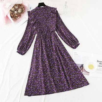 French style first love, retro super immortal, slim waist  3824