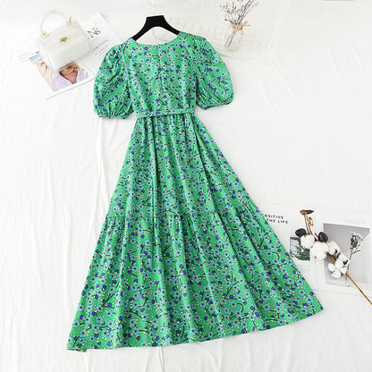New French style long temperament small skirt  4229