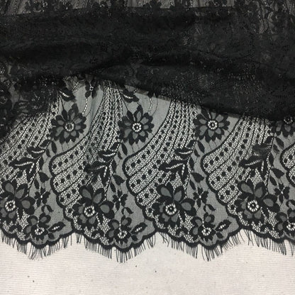 Four seasons, single mesh skirt lace bottom skirt  3712