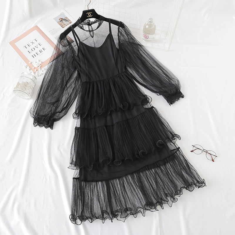 French minority retro doll skirt  4363