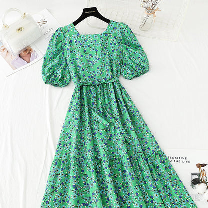 New French style long temperament small skirt  4229
