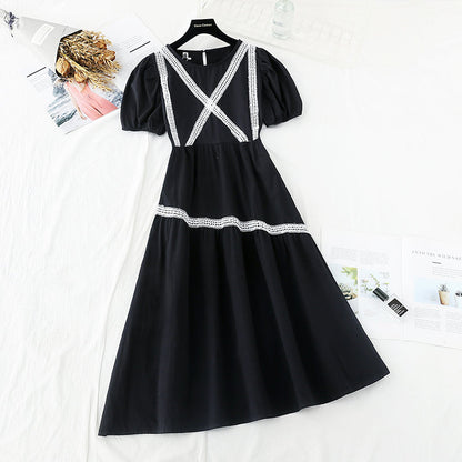 The new waist is slim, and Sen Department is an irregular long skirt  4680