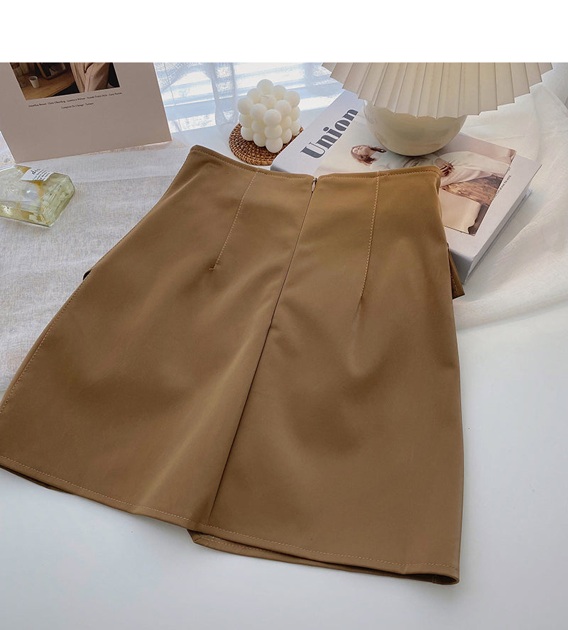 Korean design irregular slim Hip Wrap Skirt  5279