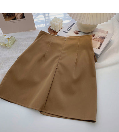 Korean design irregular slim Hip Wrap Skirt  5279