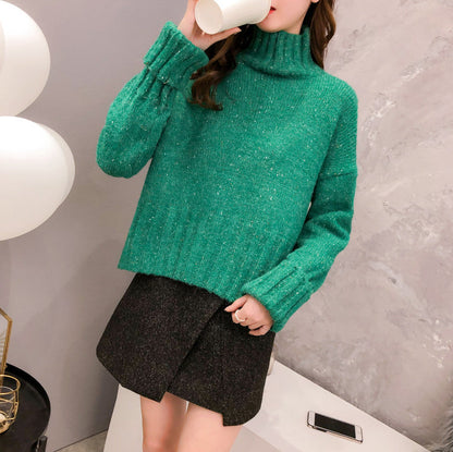 Vintage high neck Japanese sweater  5267