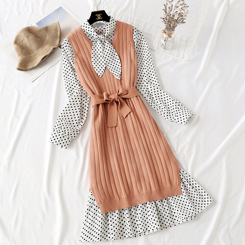 A very exotic French minority suit skirt two-piece set  4474