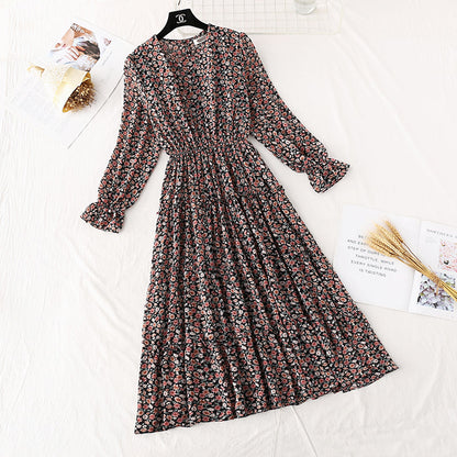 Ruffle Skirt fairy super xiansen French dress  4027