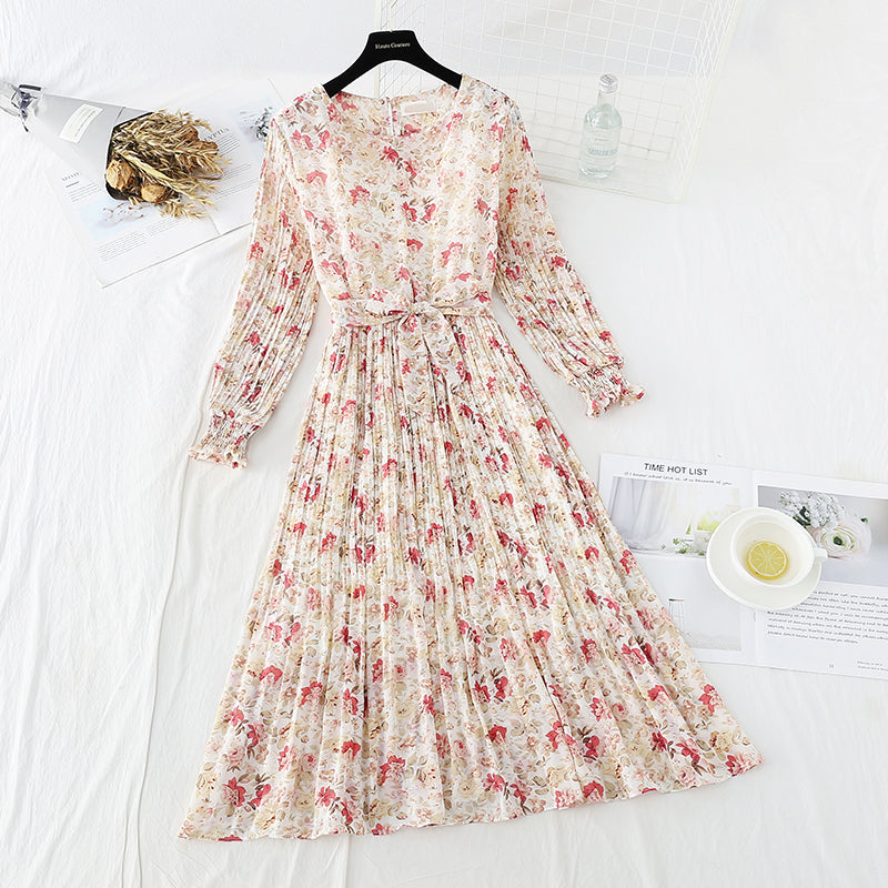 The new waist is slim, chiffon Fairy Dress  4709