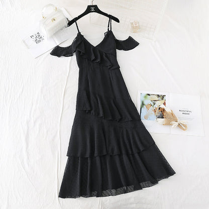 New sexy off shoulder holiday dress Xianqi super xiansen series  4502