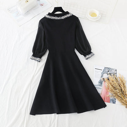 Slim waist, small fragrance skirt, goddess style  3832