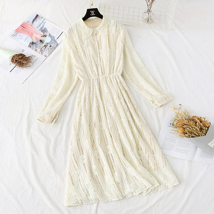 Doll collar long skirt fairy super xiansen temperament  3856