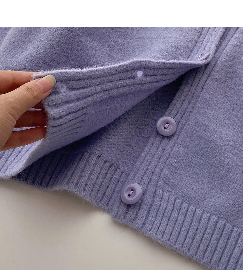 Korean fashion short high waist versatile small V-neck top fashion  5894