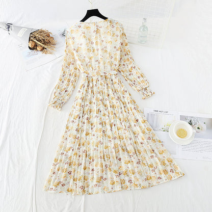 The new waist is slim, chiffon Fairy Dress  4709