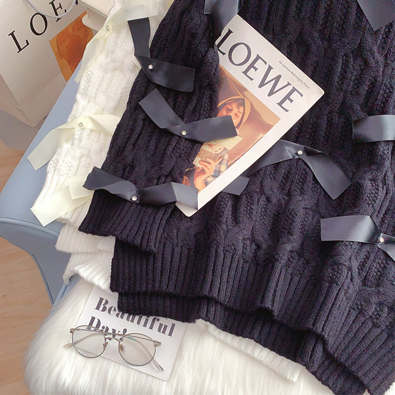 Lazy wind heavy industry sweater with diamond  5005