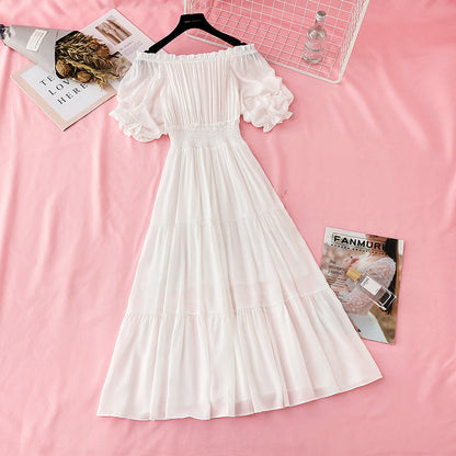 One shoulder Kikyo first love Mori French dress  4150