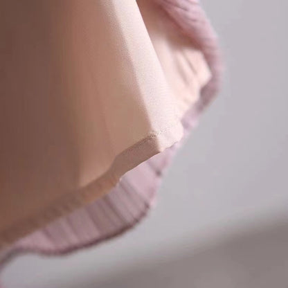 Sweet, versatile, strappy, pleated skirt  3623